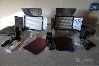 2 FARETTI YONGNUO YN 300 E ACCESSORI