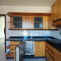 Cucina Angolare Legno (rovere chiaro)+Tavolo+sedie