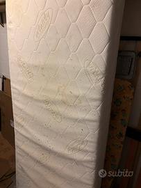 Materasso e rete singoli