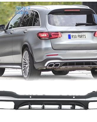 DIFFUSORE MERCEDES GLC X253 AMG 16-22 LOOK GLC63 A