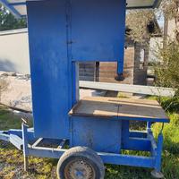 Sega con spaccalegna meccanico 