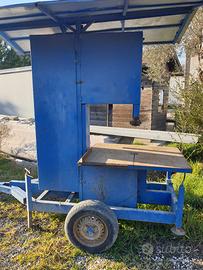 Sega con spaccalegna meccanico 