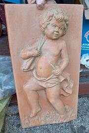Pannello decorativo in terracotta 