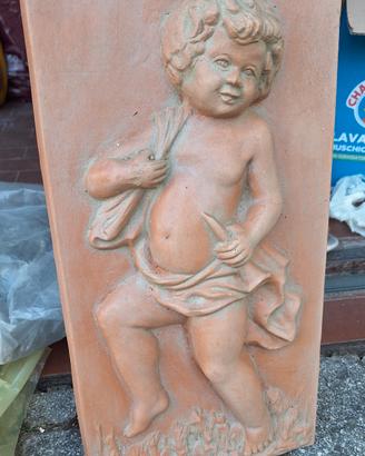 Pannello decorativo in terracotta 