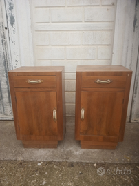 Coppia comodini anni 50