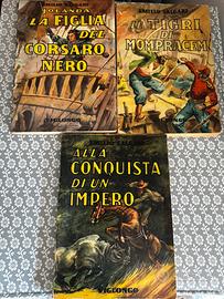 Raccolta libri vintage Salgari