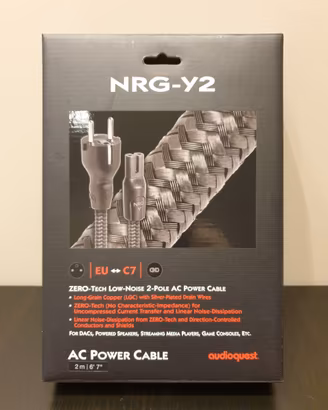Cavo di alimentazione Audioquest NRG-Y2 IEC-C7