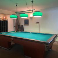 Biliardo ARTES con lampada a 3 campane