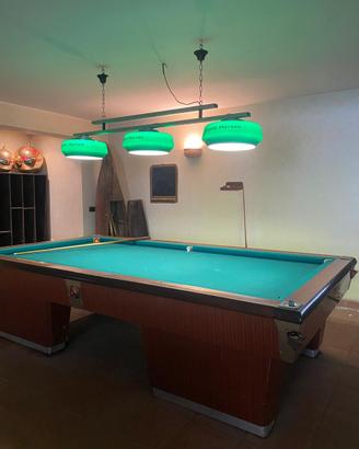 Biliardo ARTES con lampada a 3 campane