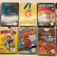 Collezione giochi Nintendo NES