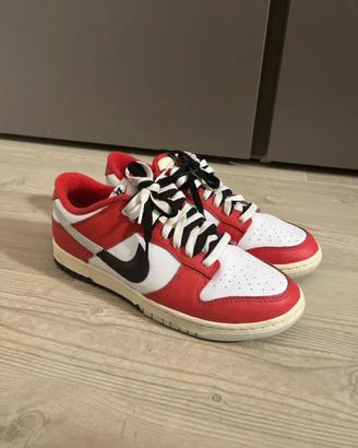 Nike Dunk Low "Chicago Split" - Edizione Originale