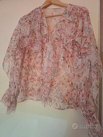 camicia donna floreale