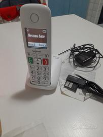 Telefono cordless Gigaset E290 NUOVO – Tasti grand