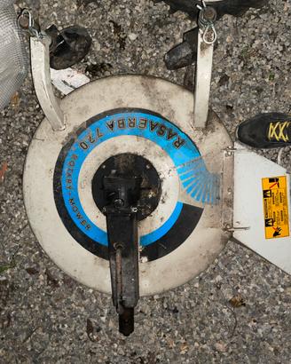 Piatto rasaerba per motocoltivatore sep o valpada