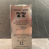 Seventy Seven - scotch whisky - 12 years old