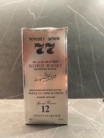 Seventy Seven - scotch whisky - 12 years old