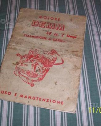 Libretto istruzioni motore Demm