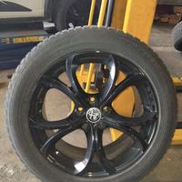 Cerchio in lega MAK LARIO diametro 18 GLOSS BLACK