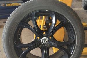 Cerchio in lega MAK LARIO diametro 18 GLOSS BLACK