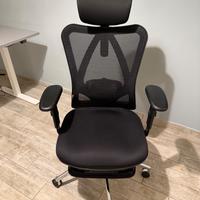 Sedia da ufficio Sihoo reclinabile ergonomica