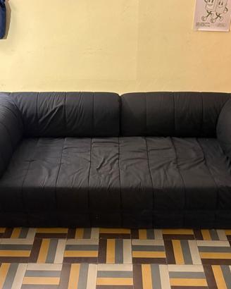 Ikea futon sofa-bed "grinda", dark blue