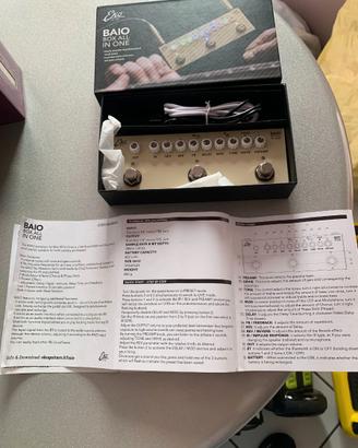 baio  pedaliera mutieffetto per chitarra elettrica