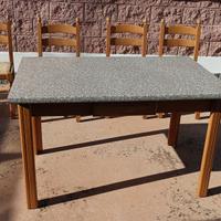 Tavolo con sedie legno