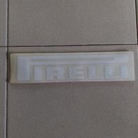 Adesivi Pirelli Colore Bianco 27.5 cm x 6 cm