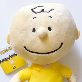 PEANUTS SNOOPY - CHARLIE BROWN - Pupazzo Peluche