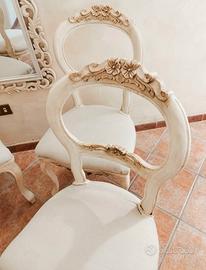 SEDIA SHABBY ANTICATA 