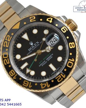 ROLEX GMT Master II 116713LN Black Cerachrom 2009