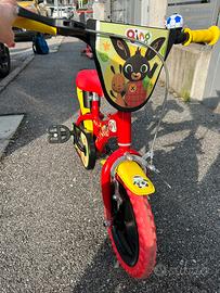 Bicicletta con rotelle bing