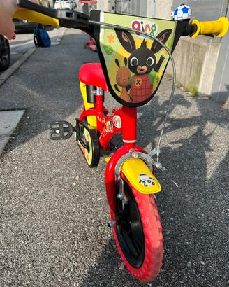 Bicicletta con rotelle bing