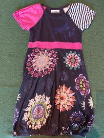 VESTITO MANICHE CORTE ETA' 11-12 ANNI DESIGUAL