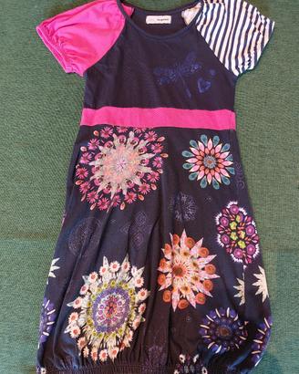 VESTITO MANICHE CORTE ETA' 11-12 ANNI DESIGUAL