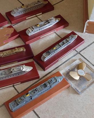 Lotto di 7 navi e Elica nave Costa Crociere