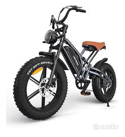 Bicicletta elettrica nuova