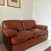 Divano e poltrona in pelle Poltrona Frau