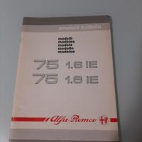ALFA ROMEO 75 1.6 IE/1.8 IE ORIGINALE