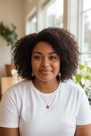 Set completo di collana, orecchini e bracciale