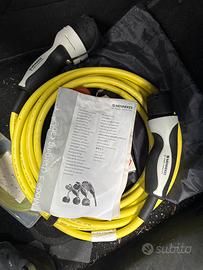 Cavo type 2 ricarica auto colonnina mennekes origi