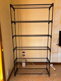 Scaffale in plastica