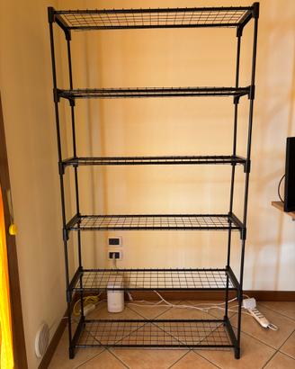 Scaffale in plastica