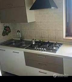 Cucina moderna più elettrodomestici