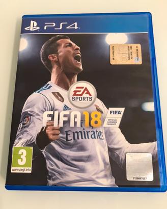 Ps4 videogioco FIFA 18