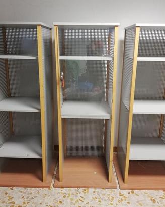 3 espositore mobile negozio vetrinetta legno metal