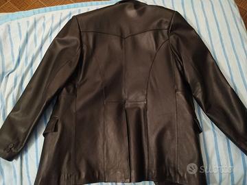 Giacca elegante in pelle