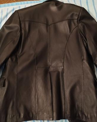 Giacca elegante in pelle