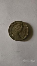 ONE POUND REG. ELISABETTE II 1983