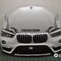 Bmw x1 f48 musata cofano paraurti fari led